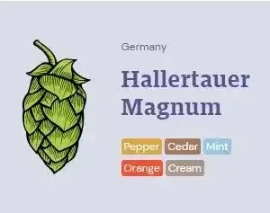 Hallertauer Magnum Hop Pellets - 50g | Germany