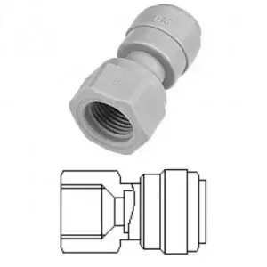 Female adaptor - UNF (V Type) 3/8" x 7/16-20 - AFAUF067/16V