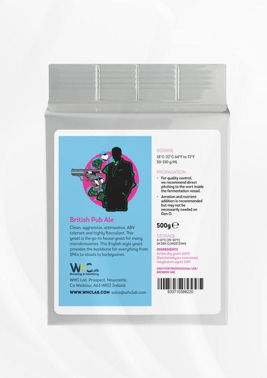 British Pub Ale (formerly Bond) - English House Yeast (500g)