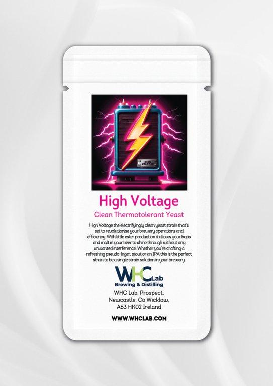 High Voltage - Electrifyingly Clean Thermotolerant Dry Yeast (11g)