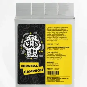 Cerveza Campéon: Mexican Lager Yeast (500g)
