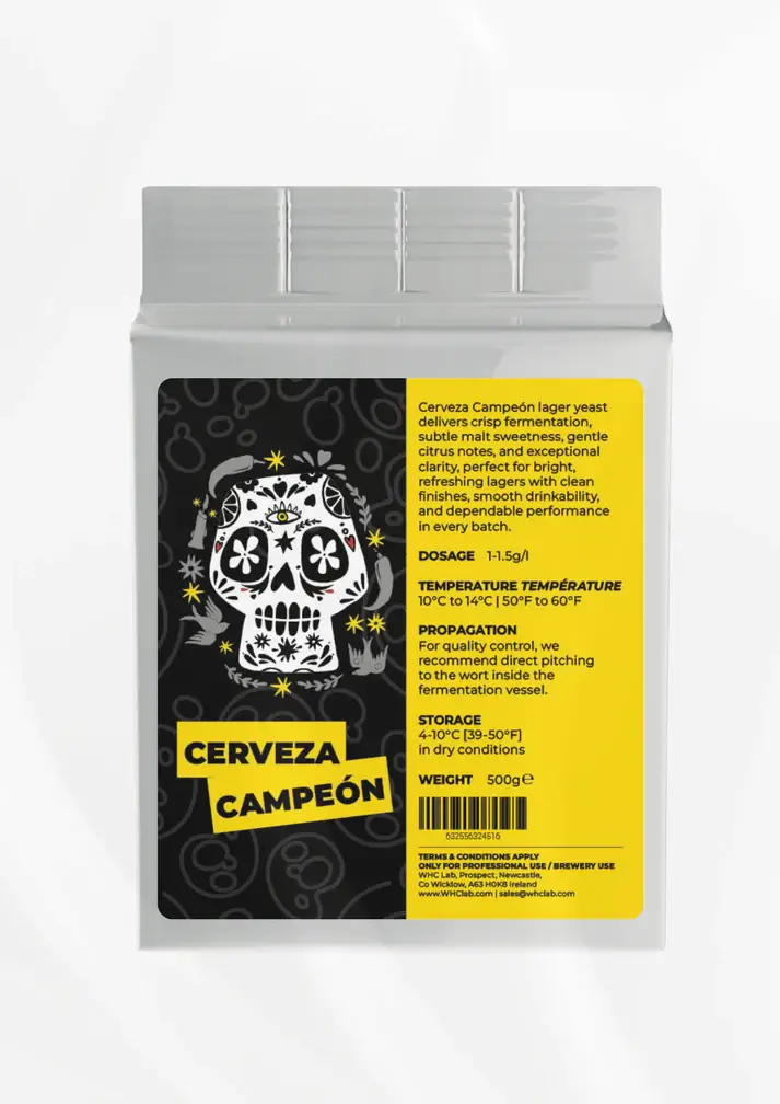 Cerveza Campéon: Mexican Lager Yeast (500g)